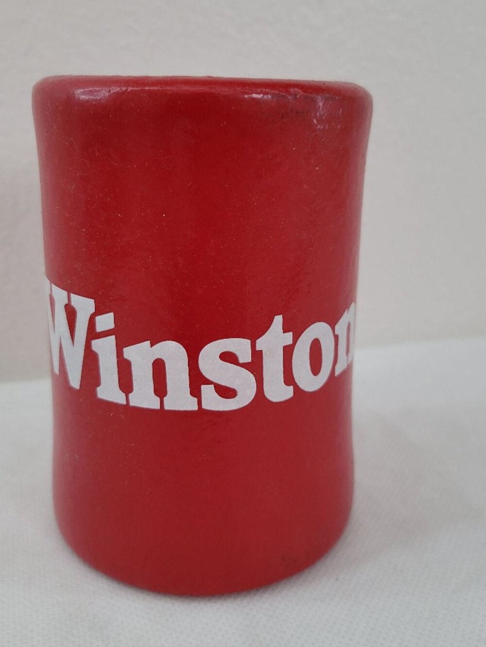 Vintage 1979 Winston Cup Series Foam Beer Can Soda Koozie Drink Holder NASCAR